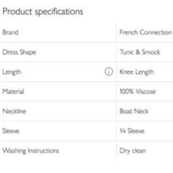 NWT FRENCH CONNECTION NIGHTFALL SLASH DRESS - Picture 8 of 8